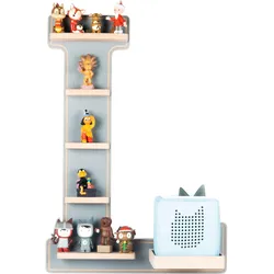 Kinderregal Boarti Grau
