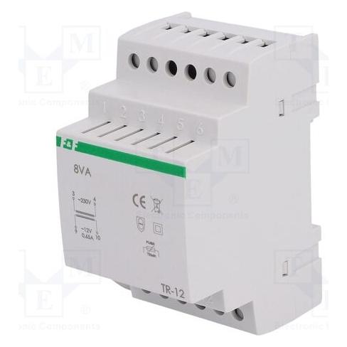 F&R Netztransformator TR-12 230V 0,66A 12V AC TR-12 (TR-12)