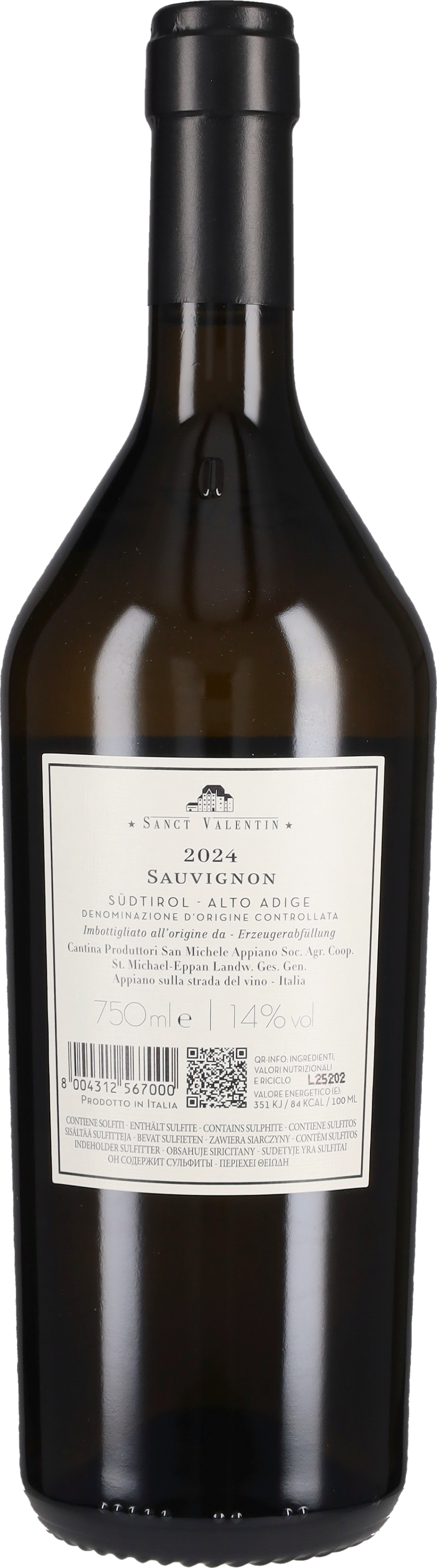 St. Michael-Eppan Sauvignon 'Sanct Valentin' San Michele Appiano 2024