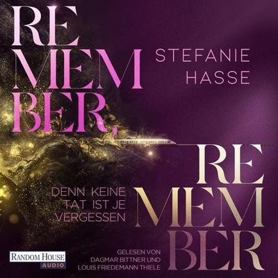 Remember, Remember - Denn keine Tat ist je vergessen - Stefanie Hasse, Audio, 9783759901439