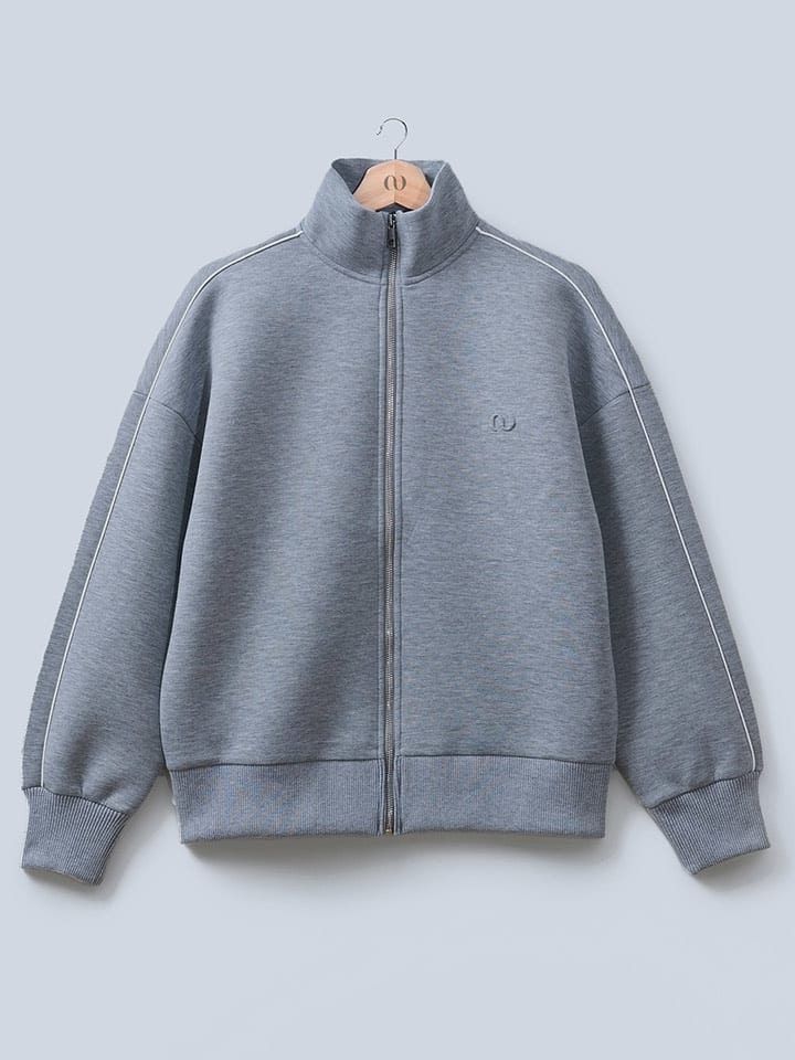 LeGer Sweatjacke "Lilou" in Grau - 34