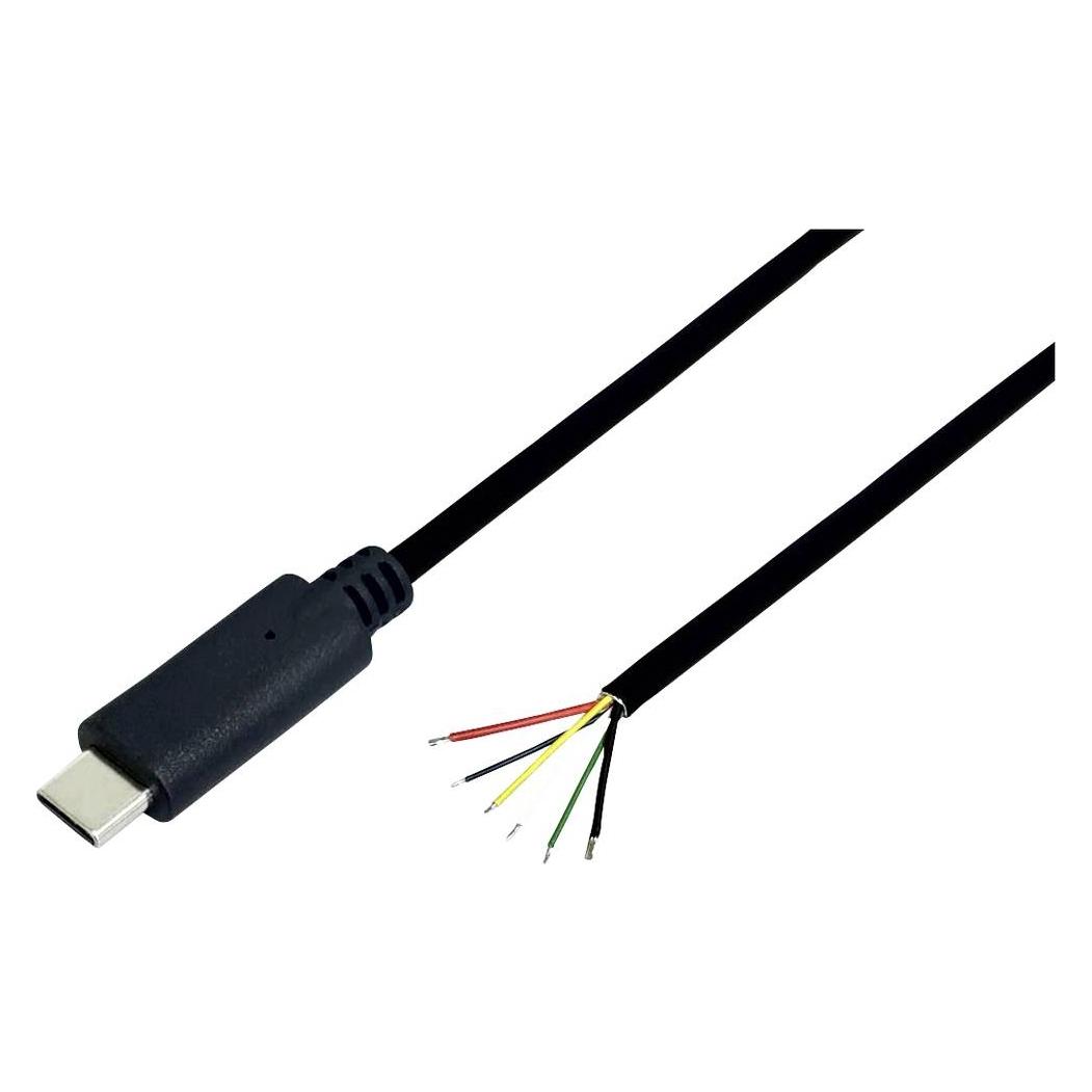 BKL Electronic USB-C Anschlusskabel USB-C PD 100Watt Series 10080125 Inhalt: 1 (1 m, USB 2.0, 100 W) (10080125)