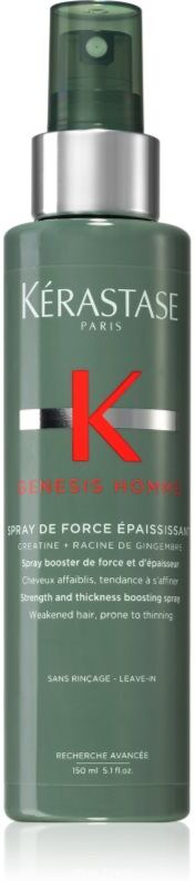 Kérastase Genesis Homme Spray de Force Épaississant stärkendes Spray für schwaches Haar mit Neigung zum Haarausfall für Herren 150 ml