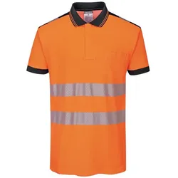 Portwest, Arbeitsoberteil, Warnschutz Poloshirt T180 (S)