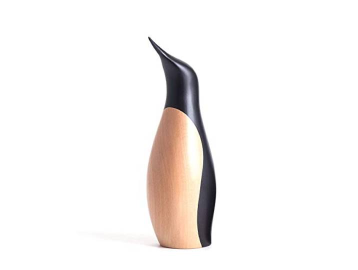 Architectmade grote pinguïn houten figuur