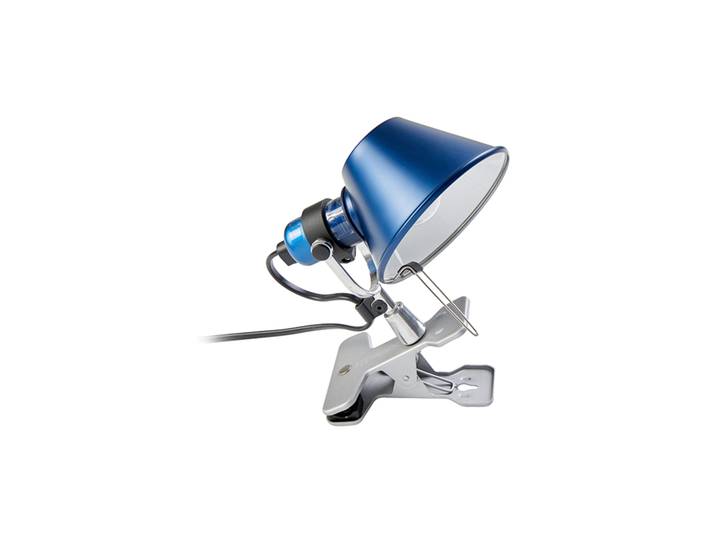 ARTEMIDE lampe pince TOLOMEO MICRO PINZA (bleu, halo/Led - Aluminium, acier)