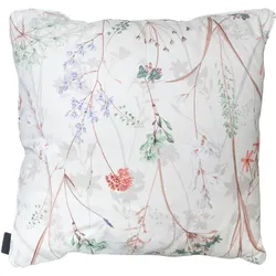 Natura Punto, Dekokissen, Deko-Kissen Outdoor, Blumenmuster (50 x 50 cm)
