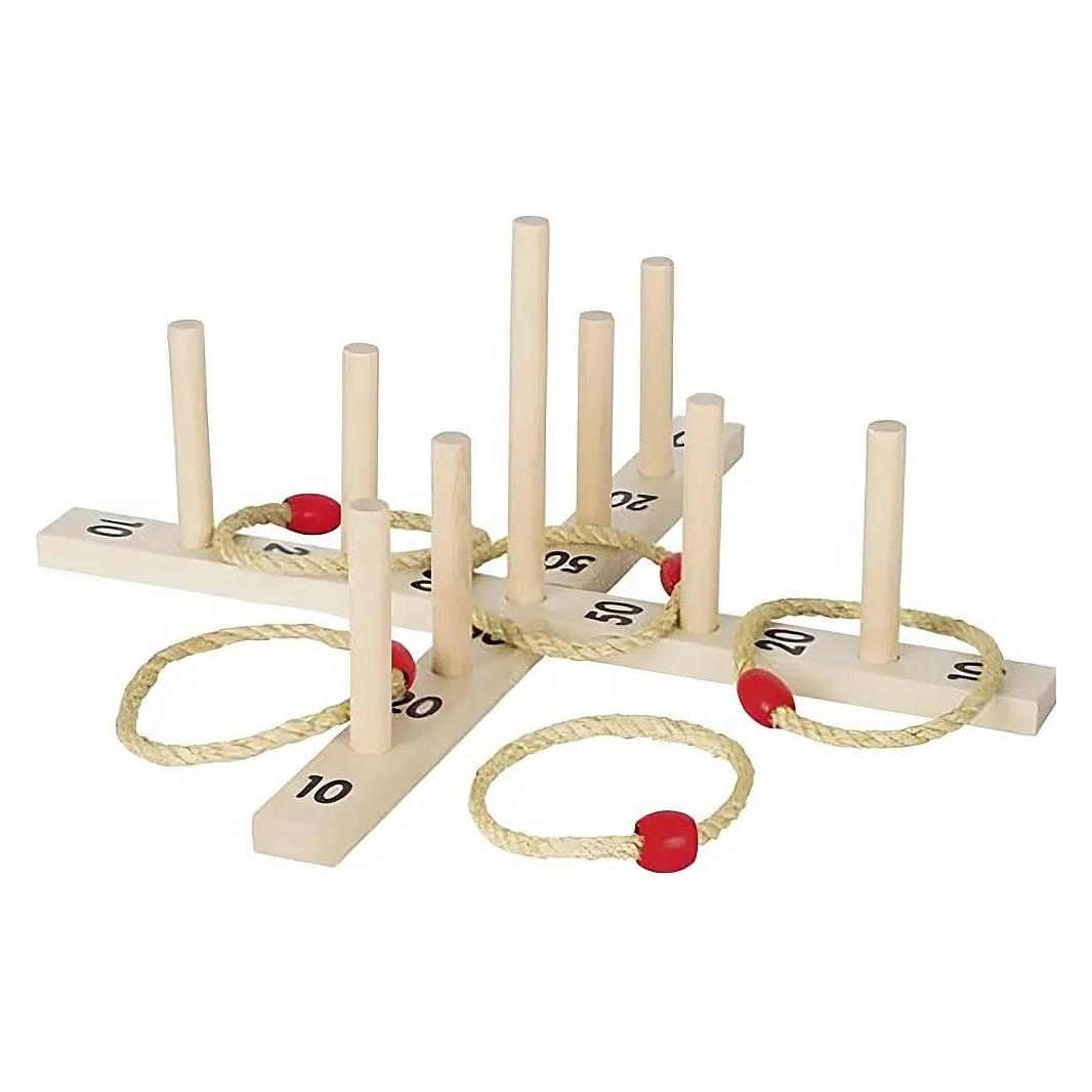 Goki Hölzerne Ring-werpspel (SA059)