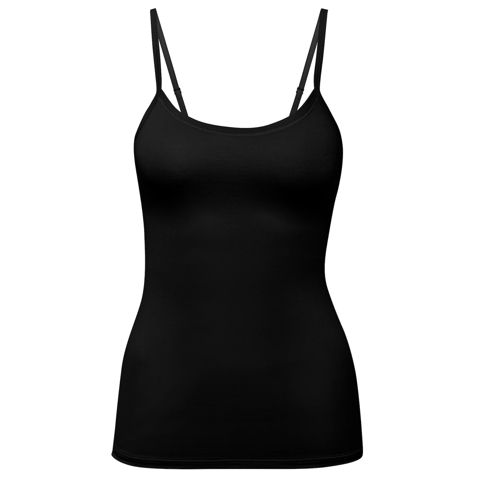 Comfort Spaghetti-Top Damen Unterhemd