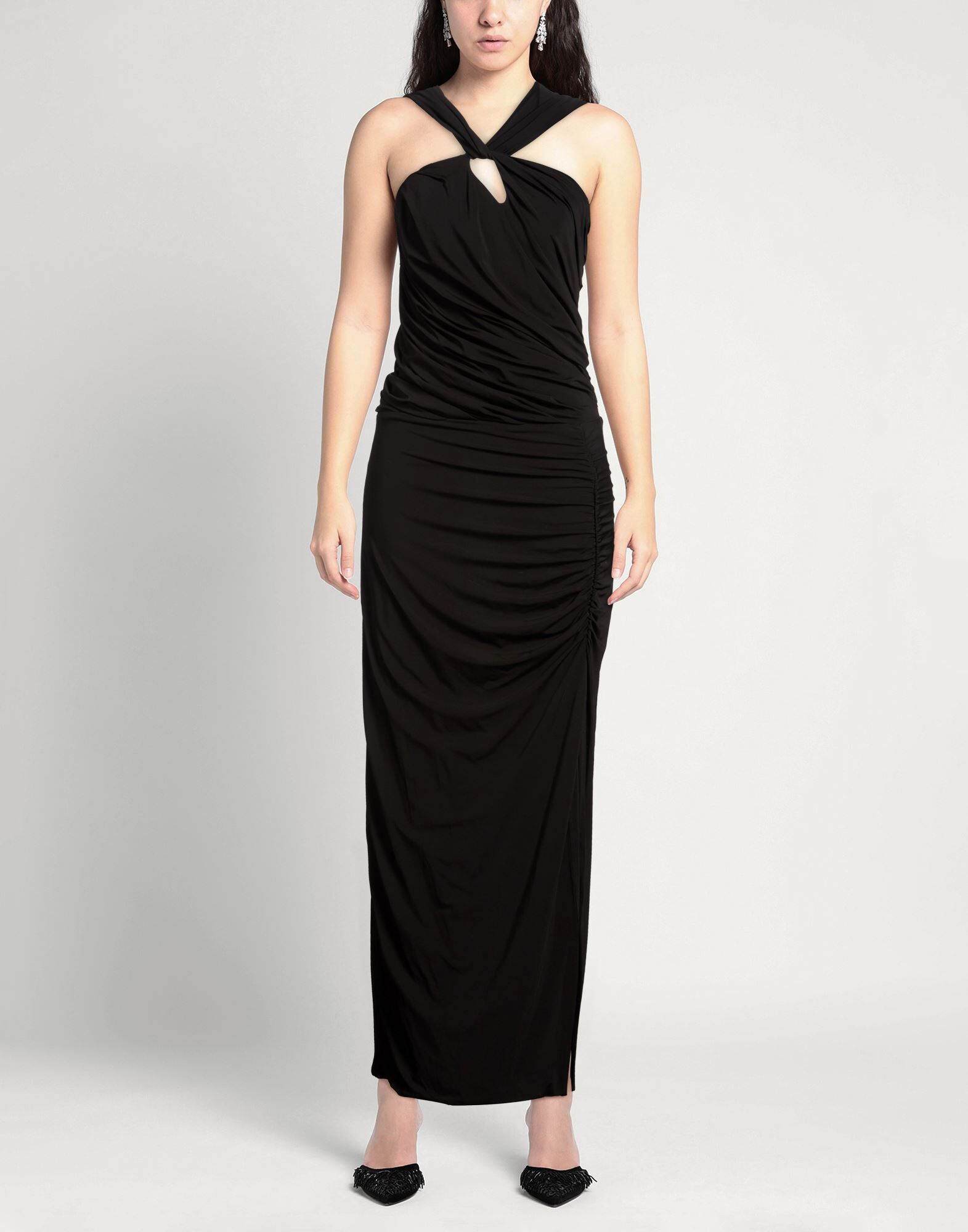 Hopper Vestido largo Mujer Negro 40,44 Mujer