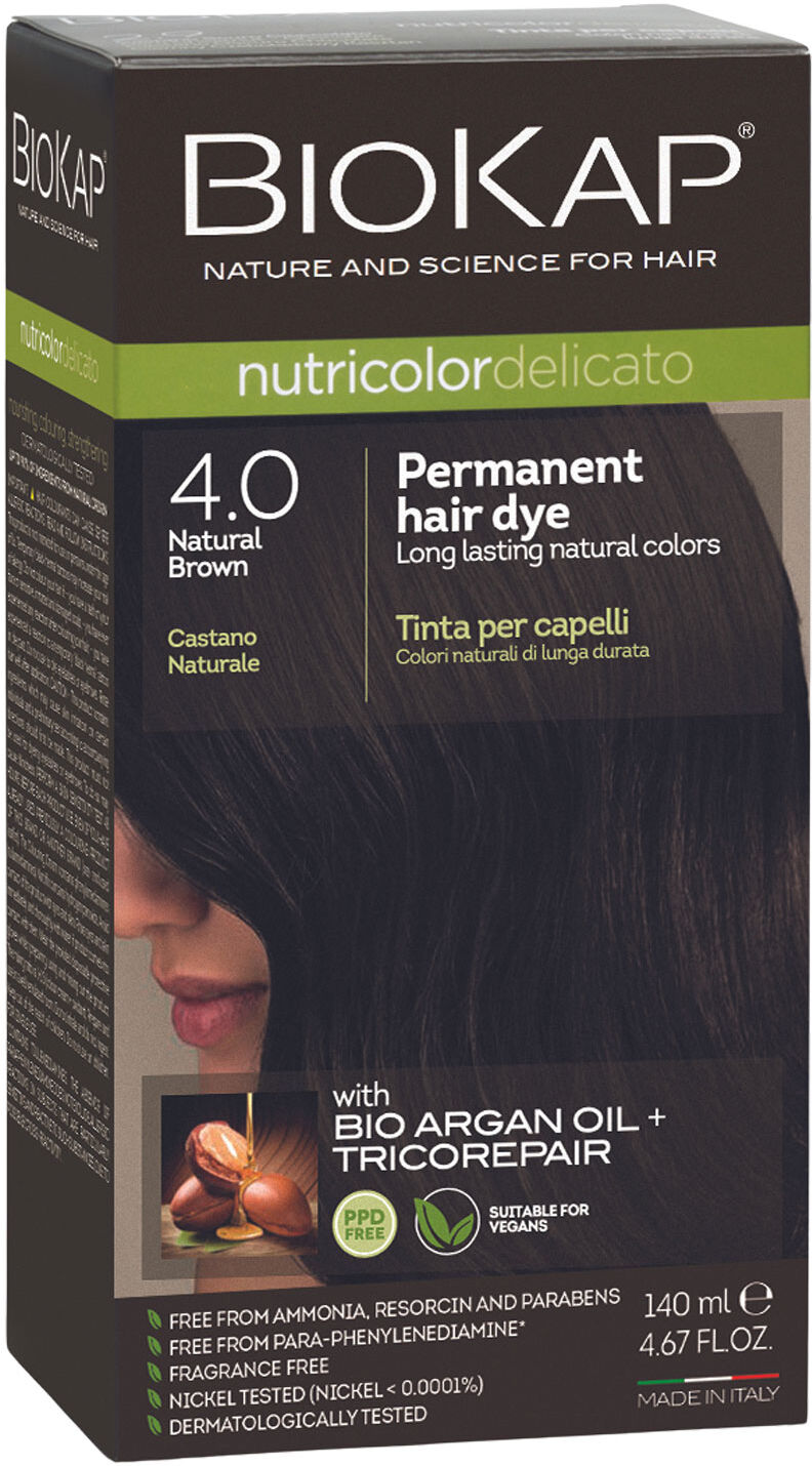 BIOKAP Nutricolor Delicato 4.0 Permanent Hair Dye 140ml