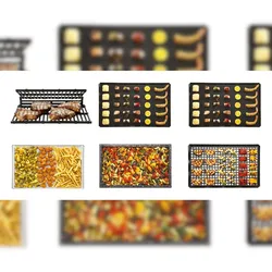 KBS Gastrotechnik Multigrill Set Restaurant GN 1/1 quer