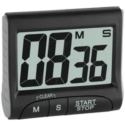 TFA 38202101 - Elektronischer Timer und Stoppuhr, schwarz