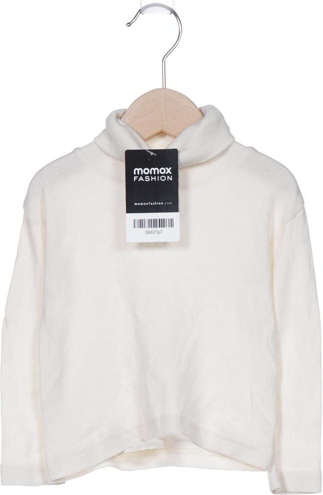 Cosilana Mädchen Langarmshirt, Cremeweiß, Gr. EU 92, Baumwolle - Second Hand