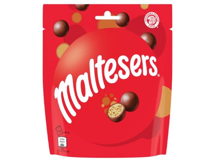Maltesers Chocolat au Lait avec Centre Croustillant Sachet 192,5 g