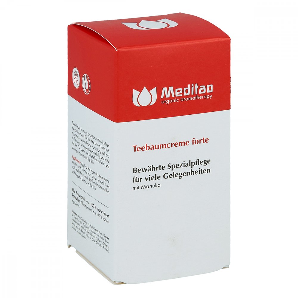 TAOASIS GmbH Natur Duft Manufaktur Meditao Teebaumcreme forte 10556974