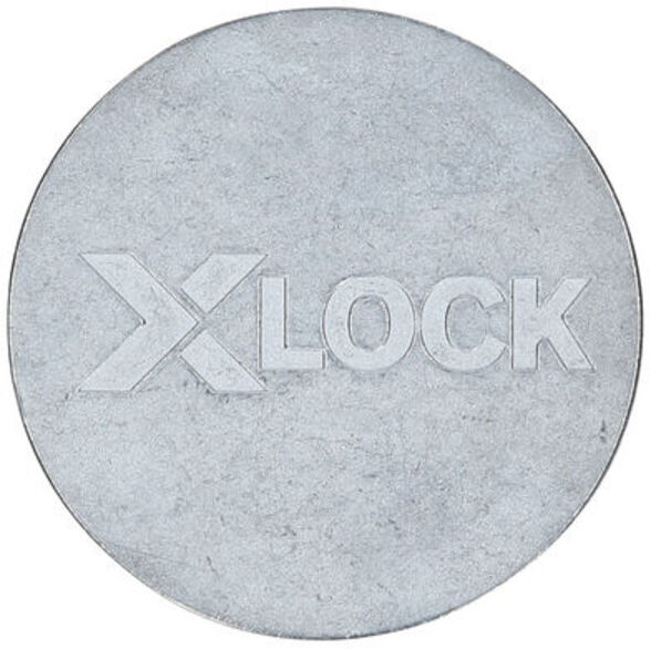 Bosch Professional X-LOCK Stützteller-Clip - Einfacher Wechsel von Schleifmitteln mit X-LOCK System, 2608601720)