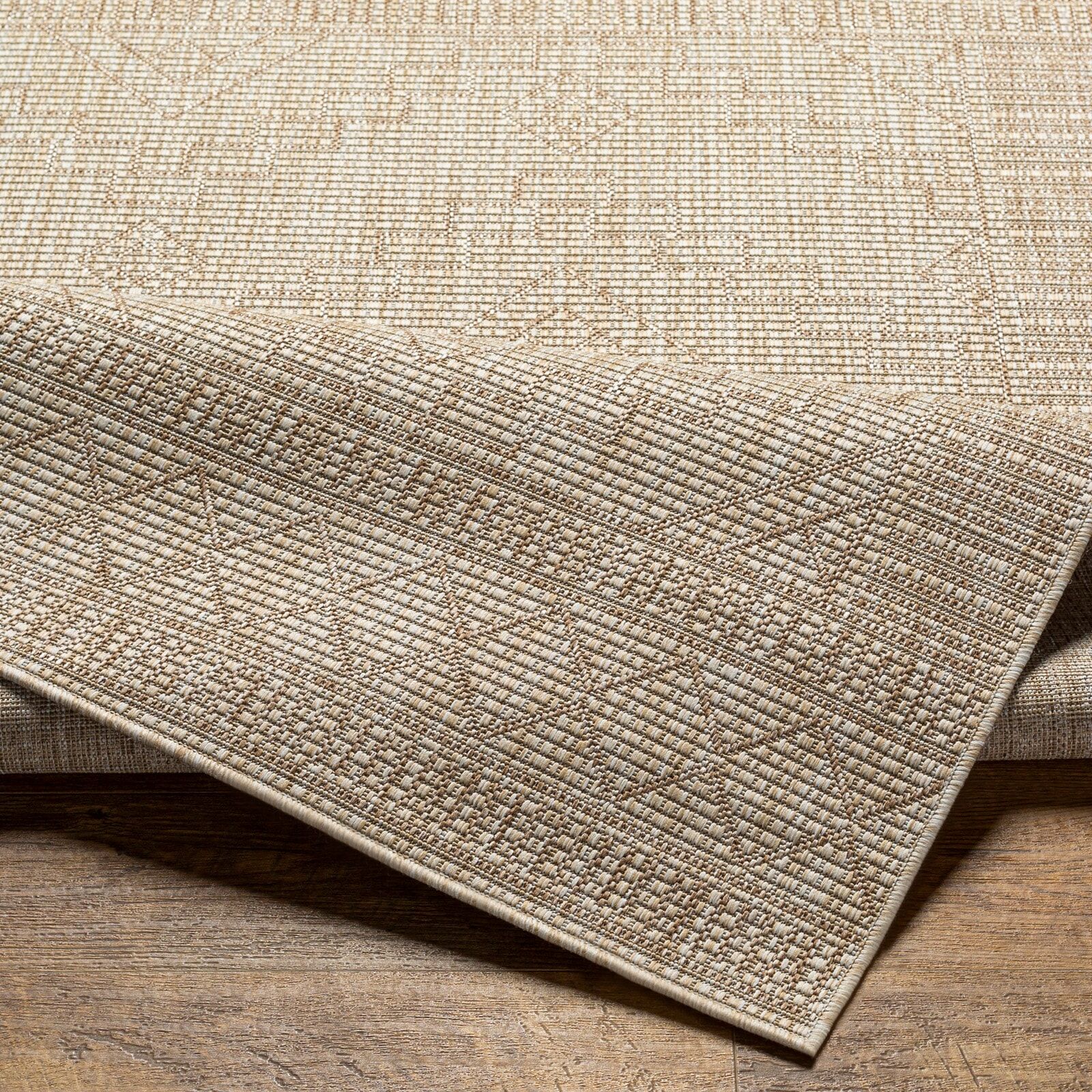 Teppich LIVABLISS "KURA", beige, B:200cm H:4,1mm L:275cm, Polypropylen, Teppiche, Teppich beige B : 200cm 1 Stk., 4,1mm, L: 275cm
