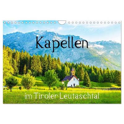 Kapellen im Tiroler Leutaschtal (Wandkalender 2027 DIN A4 quer), CALVENDO Monatskalender