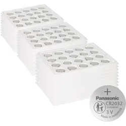 600x Panasonic CR2032 Batterie Lithium Knopfzelle CR2032BS Bulk