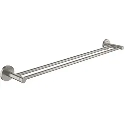 Grohe Start Doppel-Badetuchhalter 41203DC0 , 654 mm, Supersteel