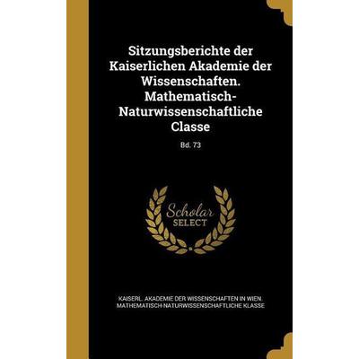 GER-SITZUNGSBERICHTE DER KAISE, Gebundene Ausgabe von , Creative Media Partners, LLC, 978-1-373-91394-4