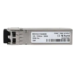 BlueOptics Juniper SFPP-10GE-ZR kompatibler SFP+ BO35J15680D, Transceiver, Silber