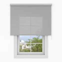 ROLLO blickdicht grau 85 x 220cm