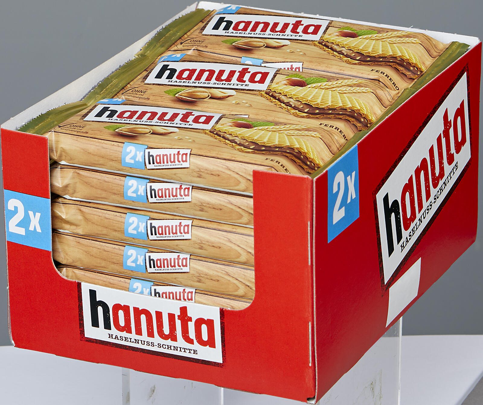 hanuta Haselnuss-Schnitten 18x 2er Pack 4422
