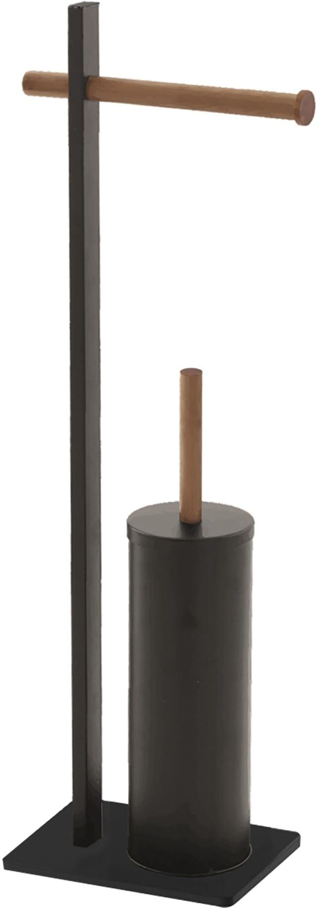 Tecnomat PIANTANA P/ROT P/SCOP BAMBI BAMBO NRO OP PIANTANA PORTA ROTOLO E SCO H 62 cm COLORE NERO OPACO