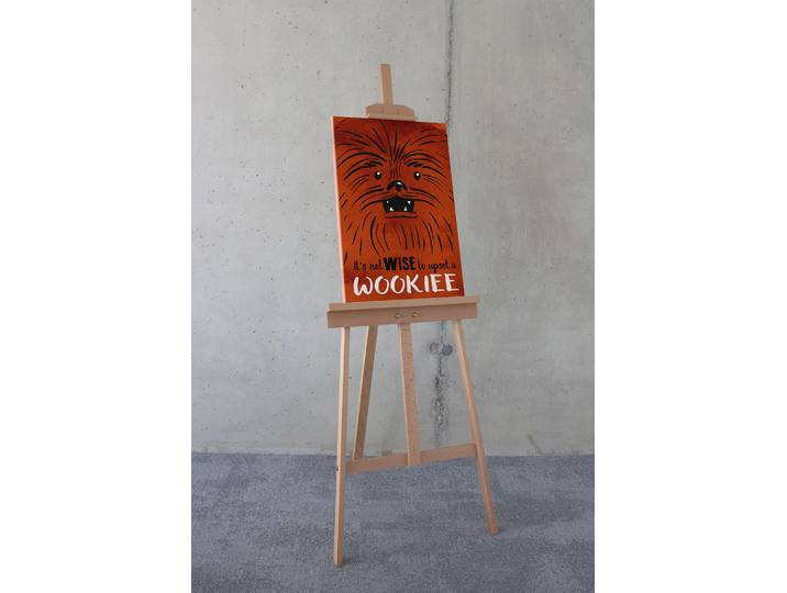 Image Star Wars Dont Upset Wookiee 40 x 60 x 2cm Marron