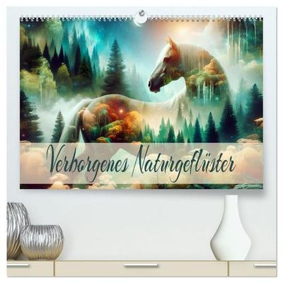 Verborgenes Naturgeflüster (hochwertiger Premium Wandkalender 2027 DIN A2 quer), Kunstdruck in Hochglanz