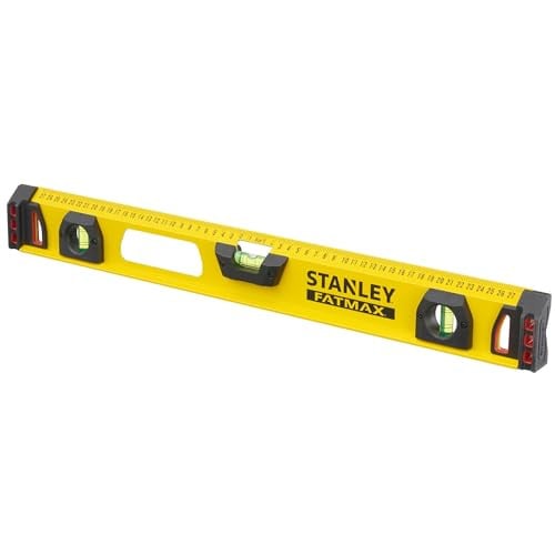 Stanley FatMax Waterpas I-profiel, Geel/Zwart, Lengte: 60 cm