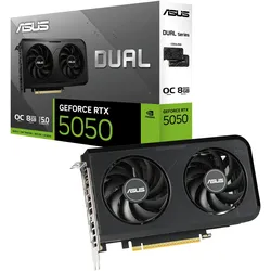 ASUS Dual GeForce RTX 5050 8GB GDDR6 OC Edition Gaming Grafikkarte