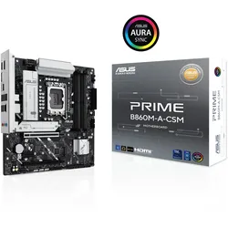 ASUS PRIME B860M-A CSM Mainboard Sockel 1851 DP/HDMI/USB-C