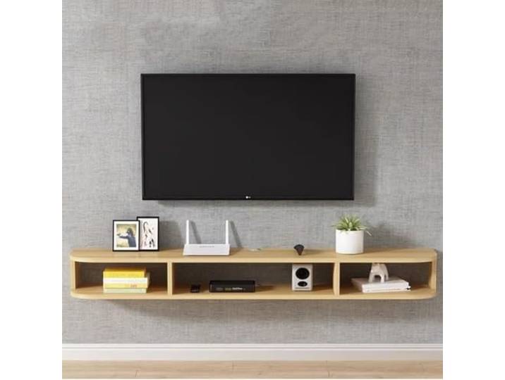 tv schrank Moderner schwebender TV-Ständer, wandmontierte Medienkonsole Mit Aufbewahrungs-TV-Schränken for Schlafzimmer und Wohnzimmer