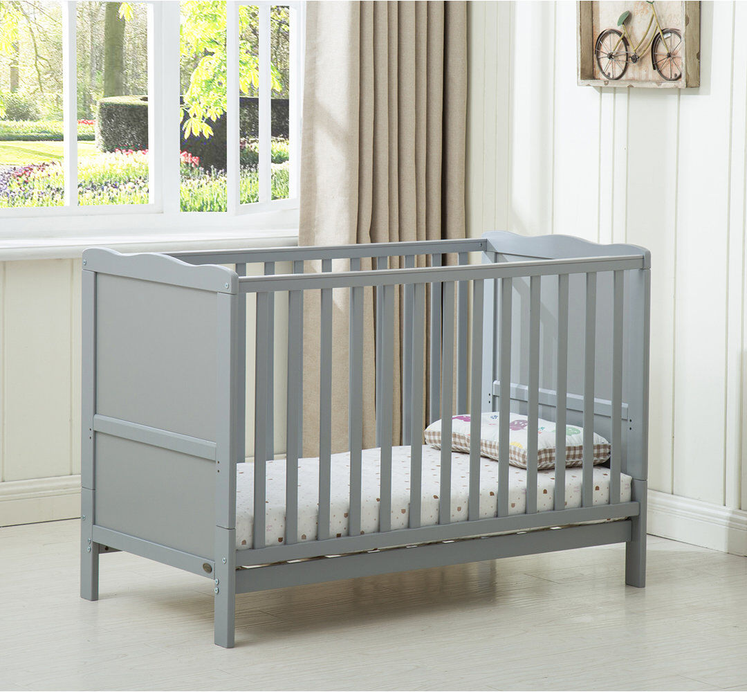 Mack + Milo Escondido Cot Bed Grey Standard