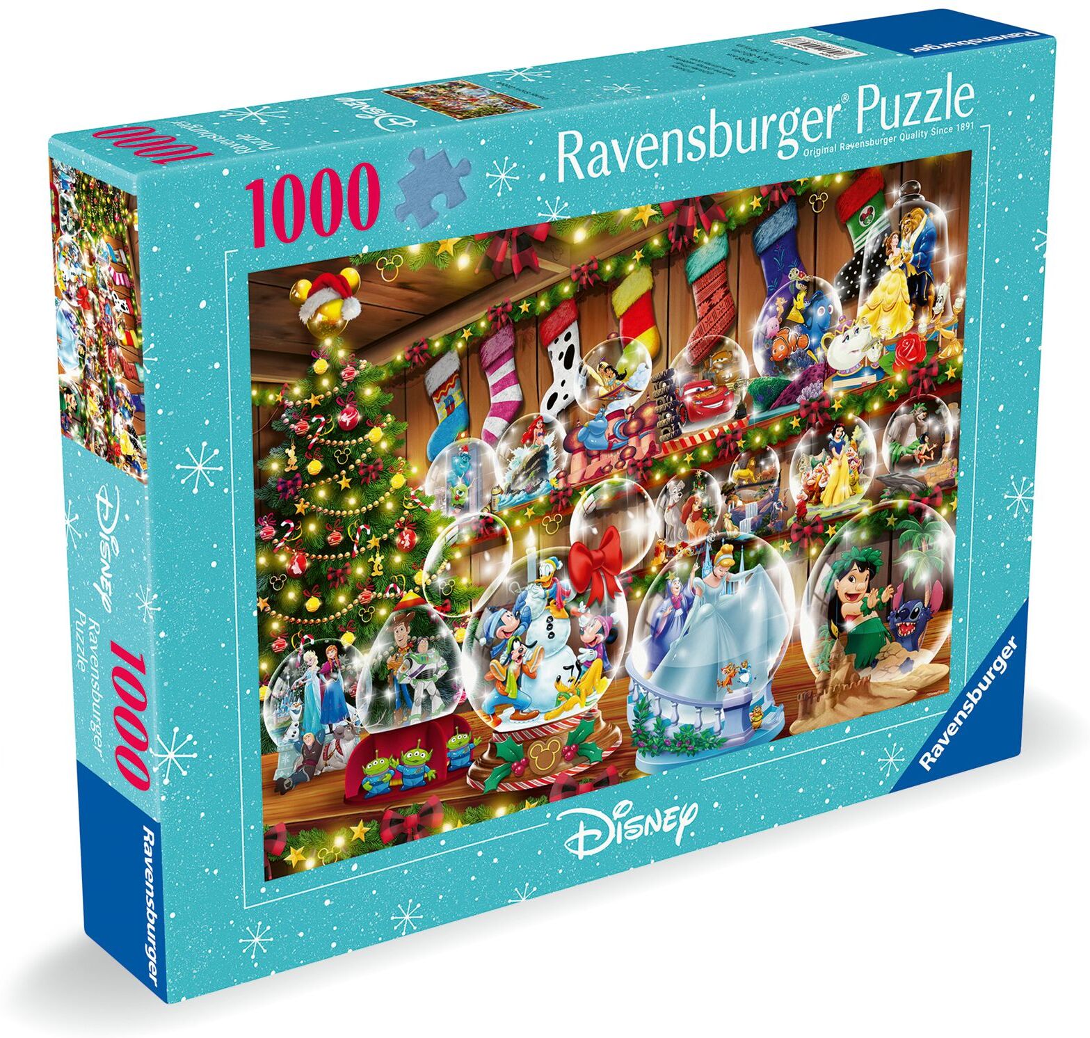 Ravensburger - Puzzle Disney Christmas 1000p (12000537)