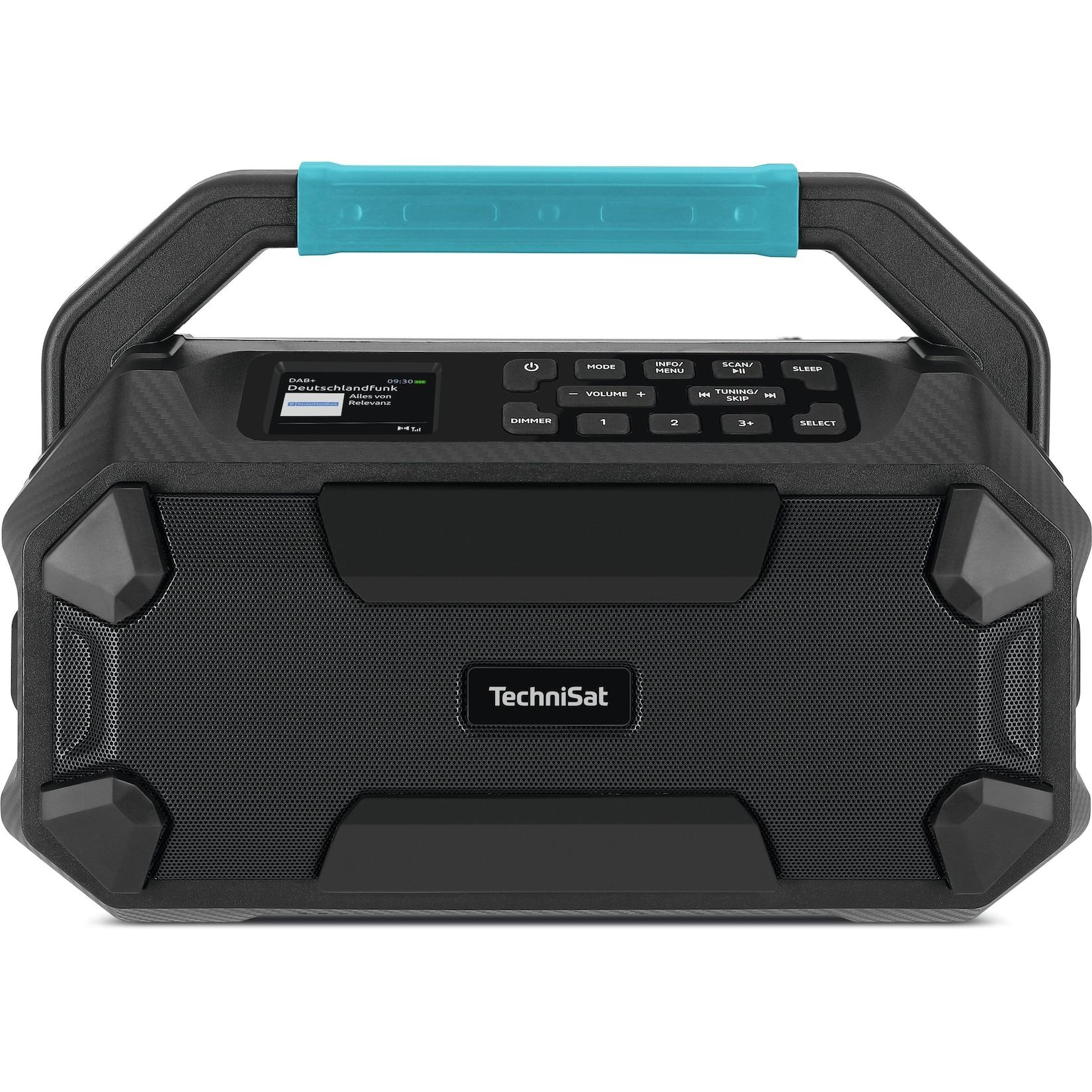 TechniSat VIOLA 231 OD Makita-Akku kompatibles DAB+ Baustellenradio schwarz