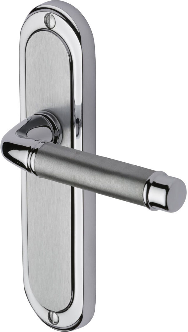 Heritage Brass Door Handle Lever Latch Saturn Long Design Apollo 24.7cm H X 4.8cm W