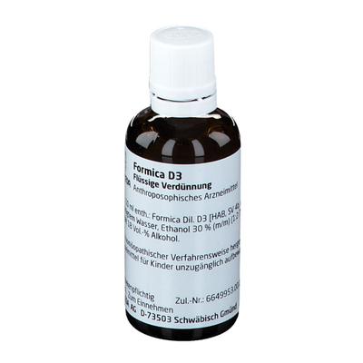 Formica D 3 Dilution 50 ml