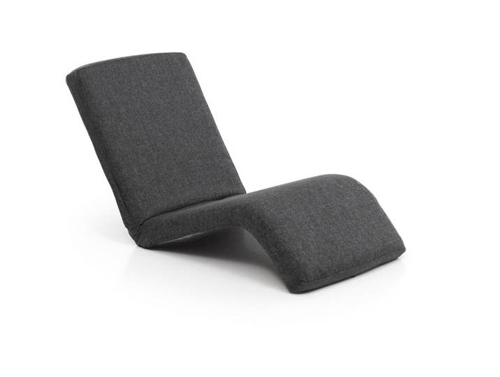 Bettsofa Nami Dunkelgrau 100% LINEN FABRIC B 85 T 55 cm - Bettsofa