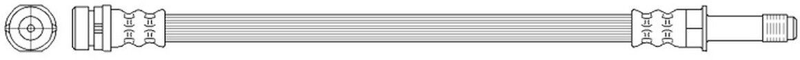 K&K FT0235 Brake hose