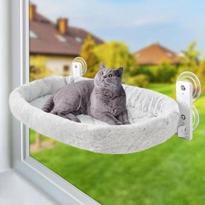 Uplifted Finds "Panoramic View ""Sun Soaker"" Window Hammock grey 30 X 52 Cm"