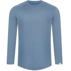 SMILODOX Longsleeve Powerfit, Größe 4XL in Blau Blau