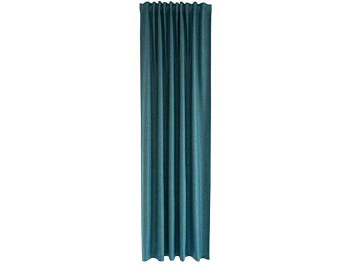 Homing blickdichter Vorhang Uni Gardine Petrol einfarbig abdunkelnd weich Akustik Gardine Wohnzimmer Schlafzimmer Kinderzimmer Dekostoff (1Stück) 245 x 140 cm (HxB)