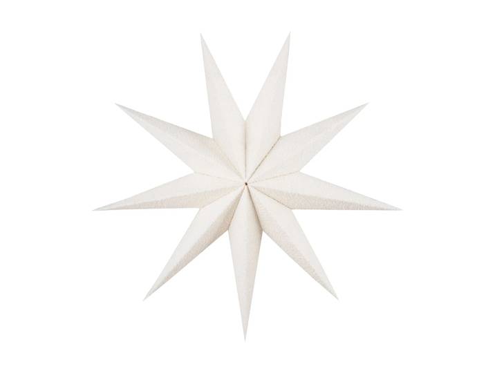 Globen Lighting Stella Bouclé 75 kerstster Wit
