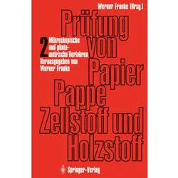Prüfung von Papier, Pappe, Zellstoff und Holzstoff, Fachbücher