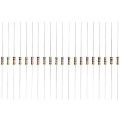 Quadrios 22P106 Kohleschicht-Widerstand Sortiment axial bedrahtet 0.5 W 5 % 1 Set, Widerstand