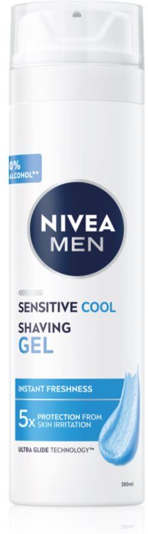 NIVEA MEN Sensitive Recovery gel de rasage pour homme 200 ml